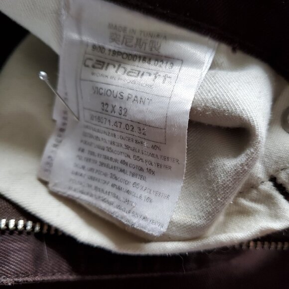 Carhartt Vicious WIP 32/32 - Picture 4 of 4